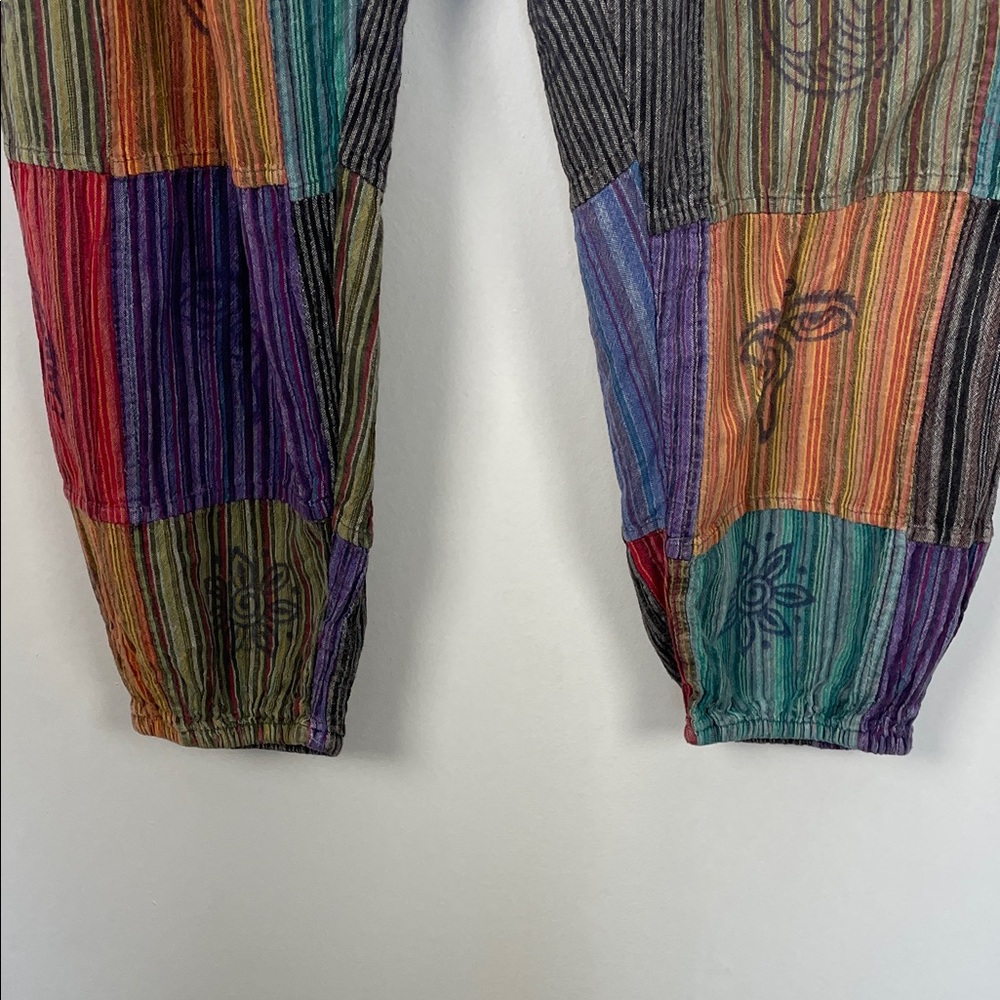 Rising International Multicolor Patchwork Boho Hi… - image 7